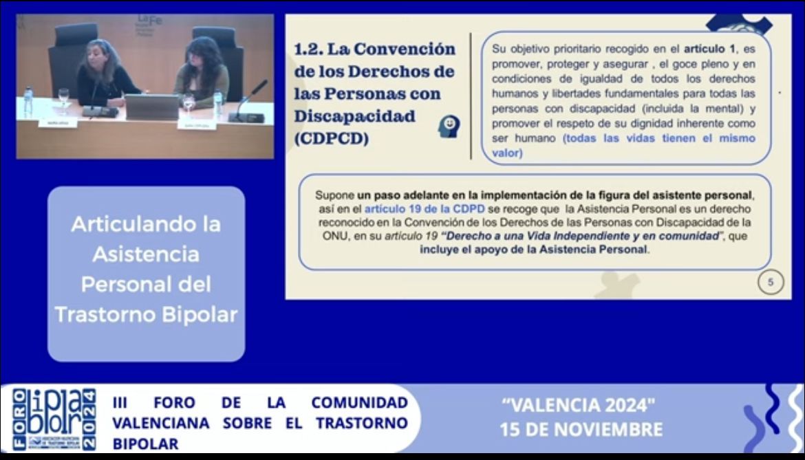 Articulando la Asistencia Personal en el Trastorno Bipolar